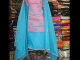 Ladies un-stitched dresses with Sindhi, Balochi, Afghan hand embroidery work and cut work