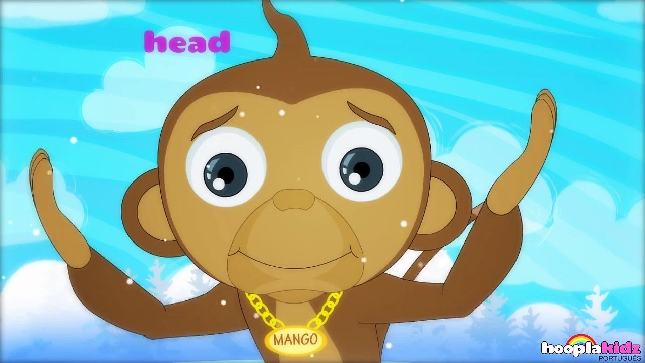 Head Shoulders Knees and Toes - Cabeça Ombro Joelho e Pé