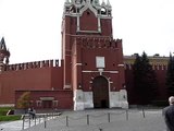 Spasskaya Tower. Moscow. The Kremlin chiming clock.