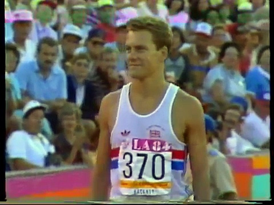 3000m Steeplechase Final, Olympic Games, Los Angeles, 1984