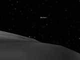 Mars Express flyby viewed from Phobos (Animation)
