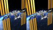3D virtual spacewalk outside the International Space Station