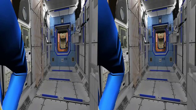 3D virtual tour of the International Space Station