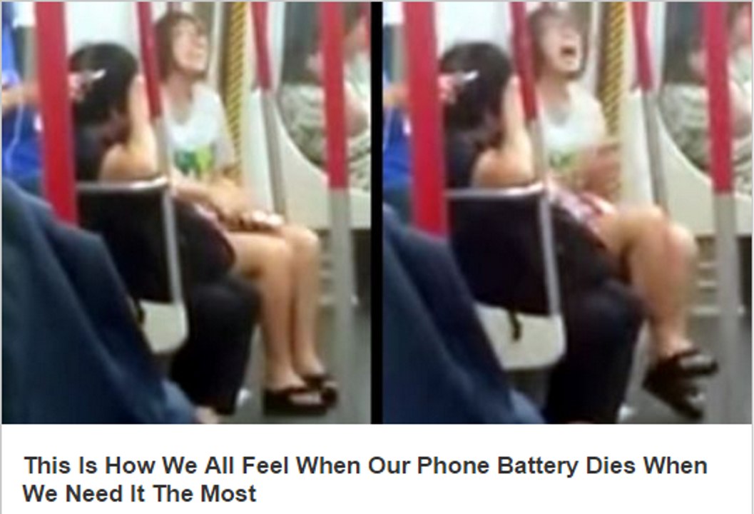 This Is How We All Feel When Our Phone Battery Dies When We Need It The Most