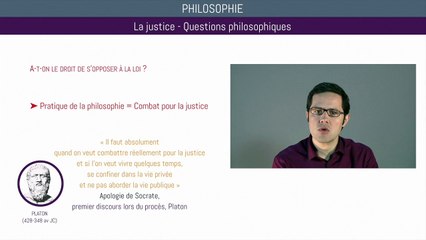 Bac philo - La justice