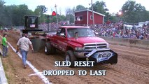East Coast Pullers Pro Stock Diesel Truck Pull at the Listie Nationals in Friedens, PA on 7/26/14