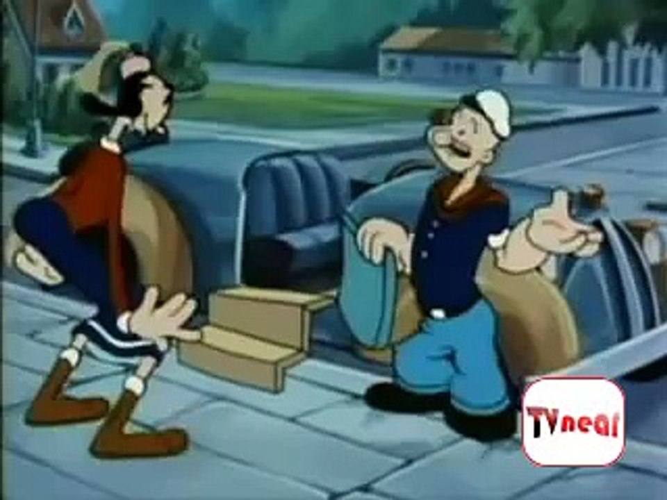 Popeye el marino - Las mujeres no deben conducir