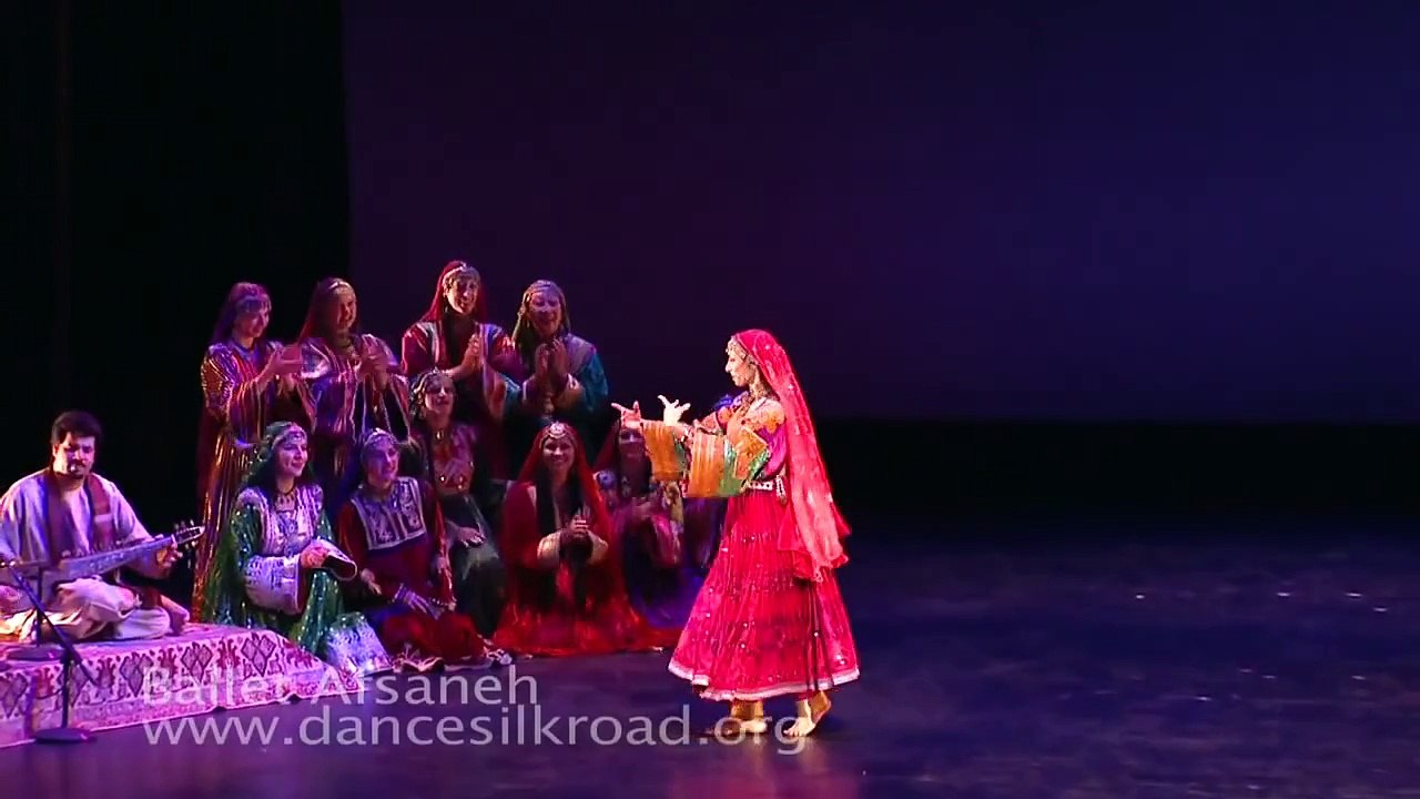 Afghan Loghari dance- Homayoun Sakhi, Salar Nader & Mariam