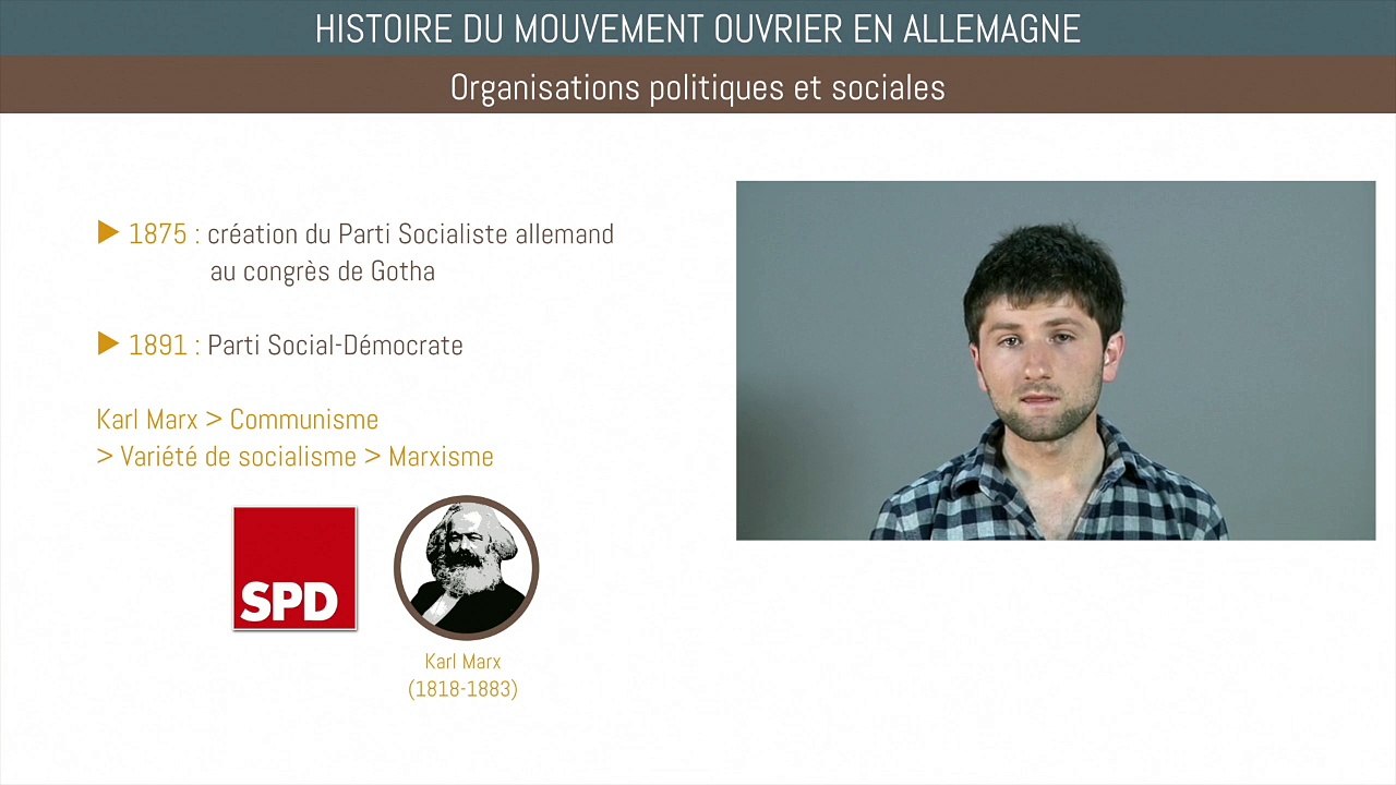 Bac histoire - Histoire du mouvement ouvrier en Allemagne