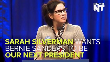 Sarah Silverman Should Always Be Bernie's Hype-Person