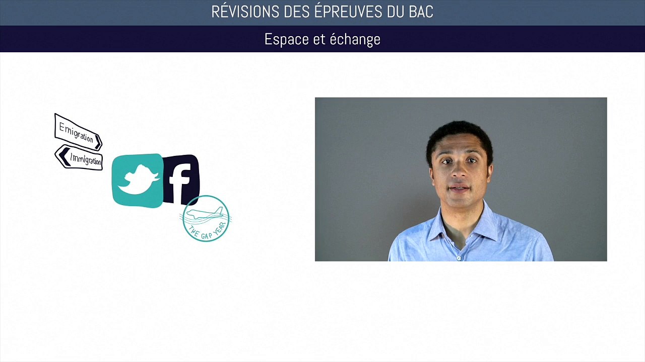 Bac anglais - Espaces et échanges
