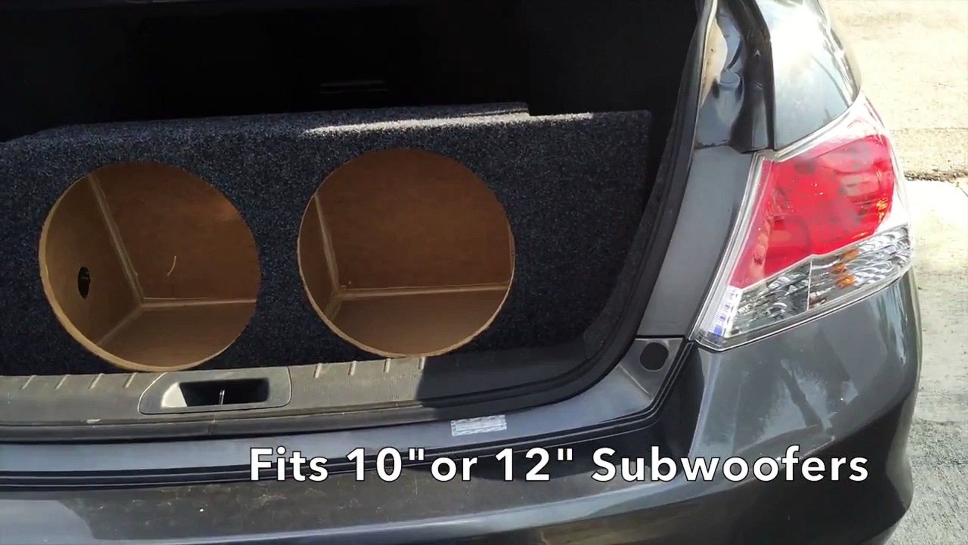 Honda accord subwoofer sales