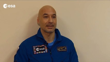 Intervista con Luca dopo l'atterraggio