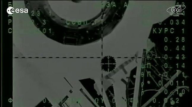 Contact Luca's Soyuz meets International Space Station