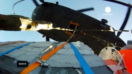 ESA Euronews: Prueba de amerizaje