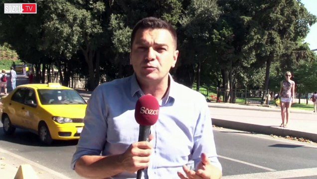 Sözcü TV Dolmabahçe'deki son durumu aktardı