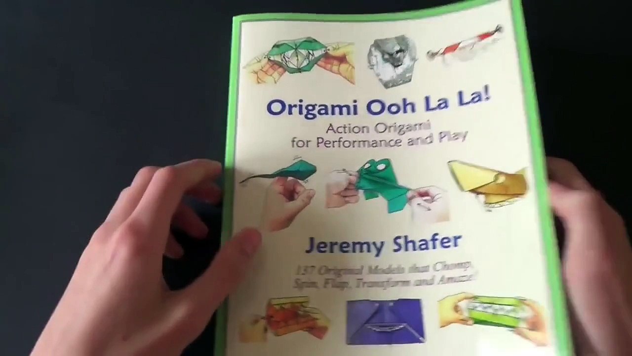 Origami Easy Flasher Hat & Origami Flasher Skimmer Hat (Jeremy Shafer) - Demo