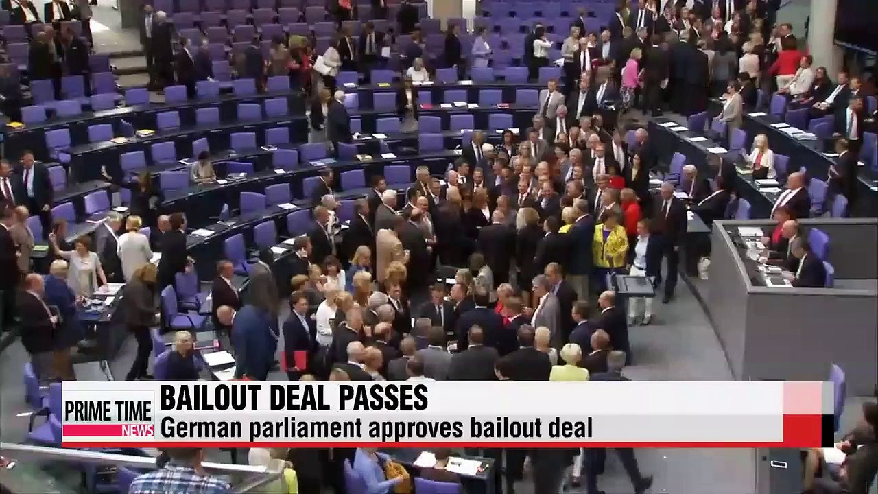 German parliament passes third Greece bailout package