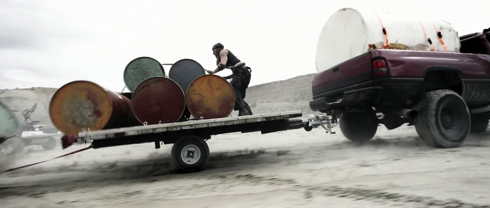 Mad Max GoKart Paintball War - 4K!