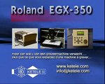 Roland EGX-350 graveermachine / machine à graver
