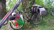 Voyage de pêche  en velo sur le Gardon, le petit Rhone, et le Rhone.