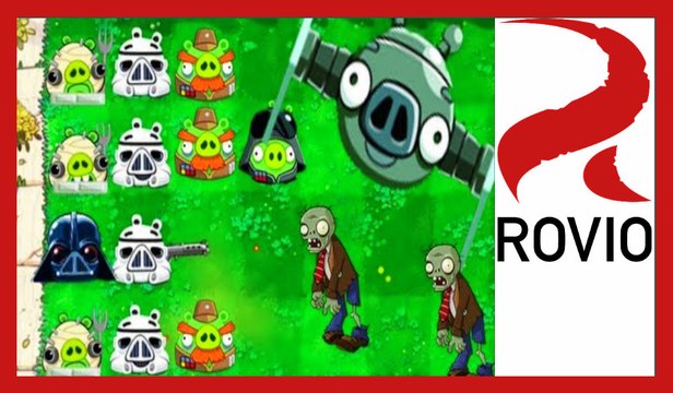 Angry Birds Online Games Episode Angrybirds Vs Zombies War Shooting - Rovio Games