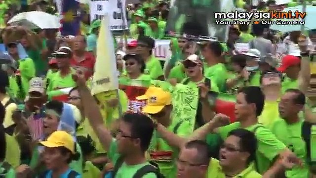Green rally underway in Raub