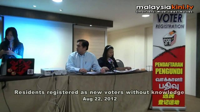'Registered as voters without their knowledge'