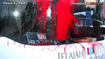 PKR bus attacked by 'samseng' in Kelantan