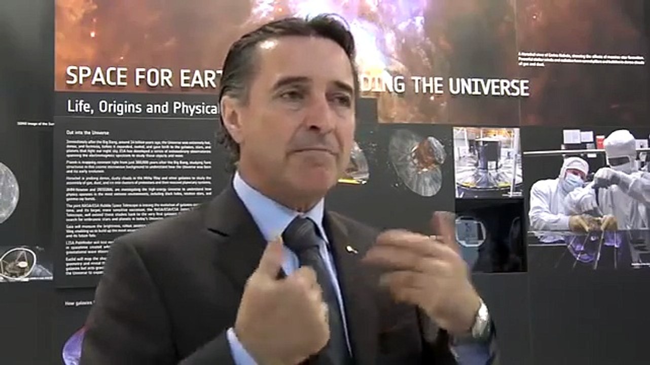 ESA at Farnborough 2012 - Fernando Doblas, Head of the ESA Communication Department