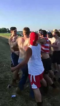 Un coup de poing de cowboy