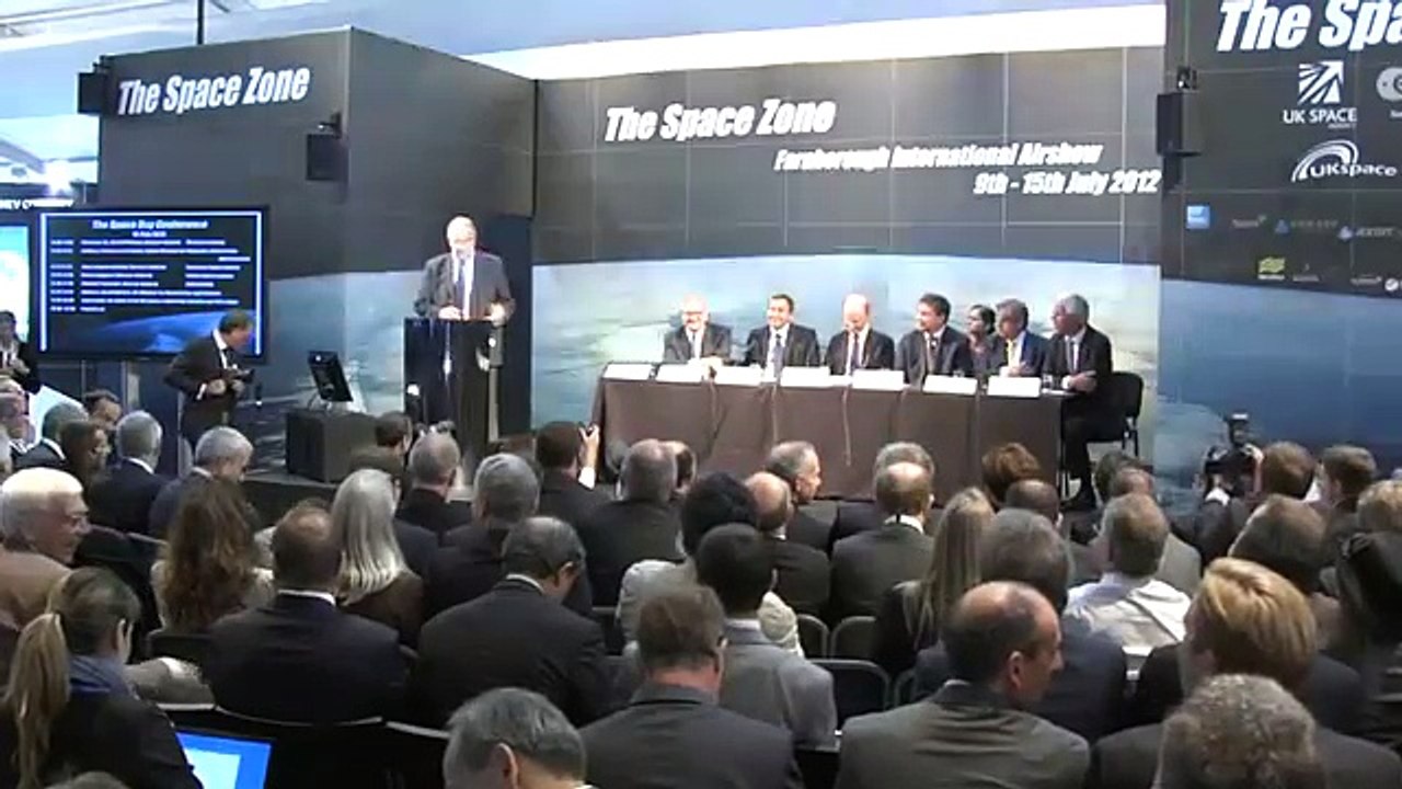 Space for knowledge, competitiveness & growth - Space day conference Farnborough 2012 - 10th July
