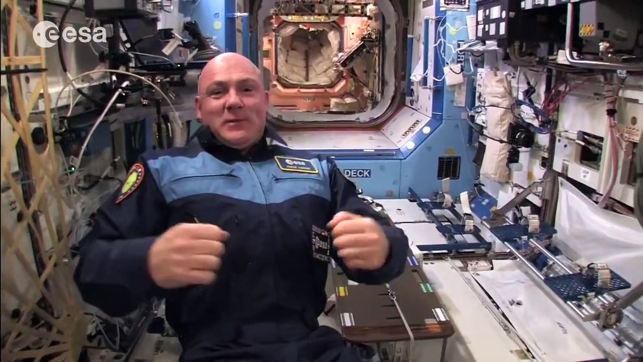 ESA astronaut André Kuipers' tour of the International Space Station
