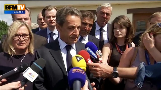 Nicolas Sarkozy auprès des agriculteurs pour sa rentrée