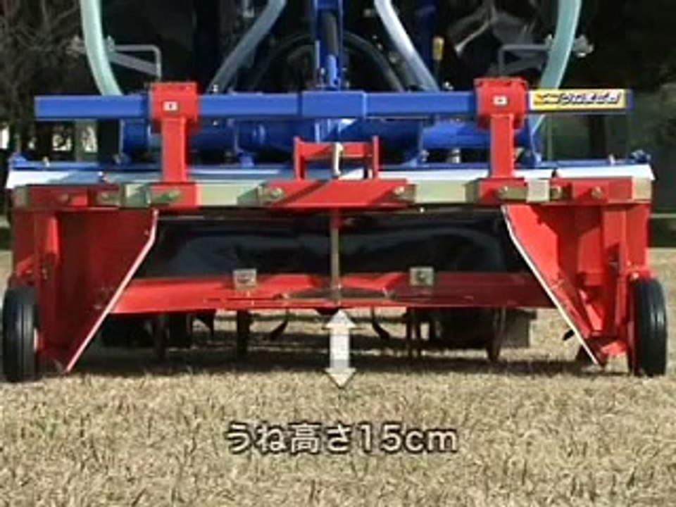 ＩＳＥＫＩ　ｴｺうねまぜ君&乗用野菜移植機