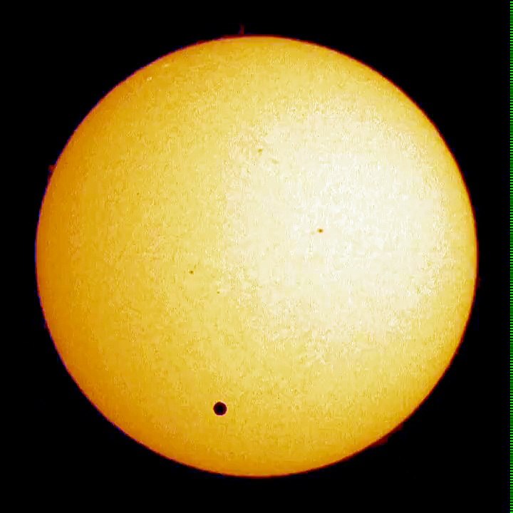 Venus Transit seen from Canberra, Australia (part 2)