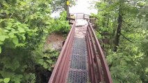 Blue Mountain Caving   Suspension Bridge (Scenic Caves)