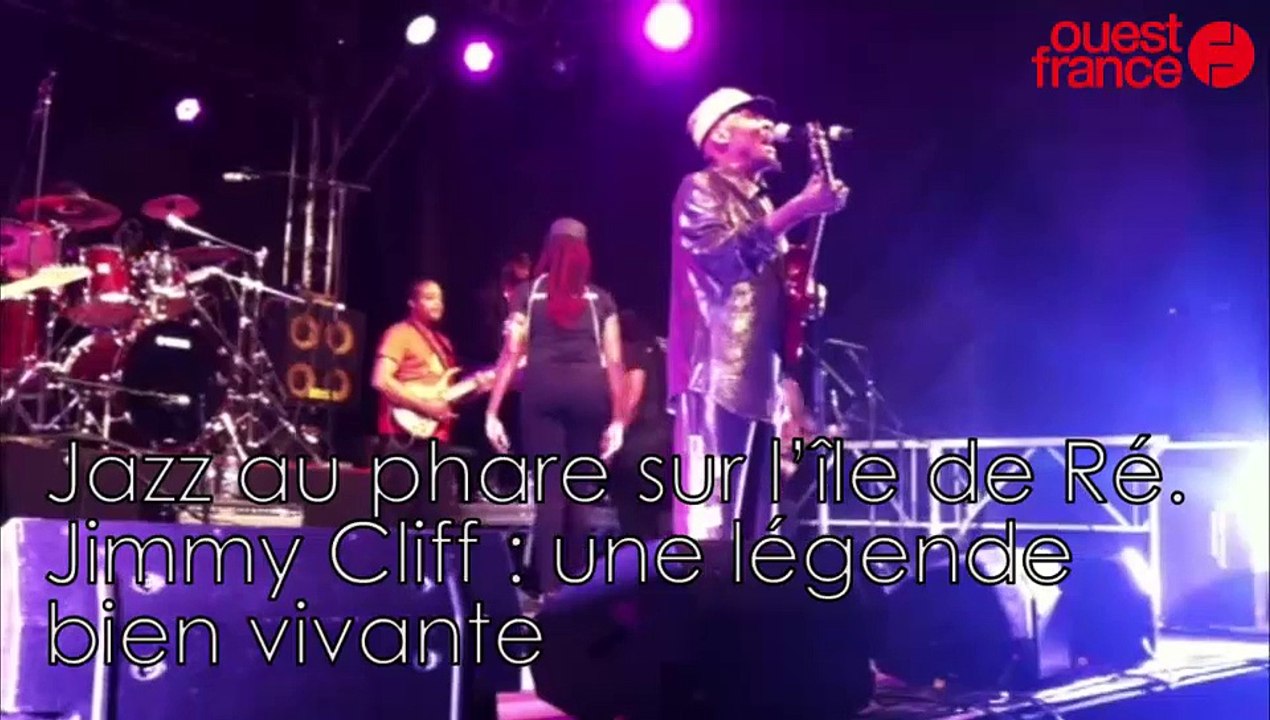 Jazz au phare sur l’île de Ré. Jimmy Cliff en concert