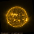 Venus solar transit 2012 - Proba-2's journey across the Sun
