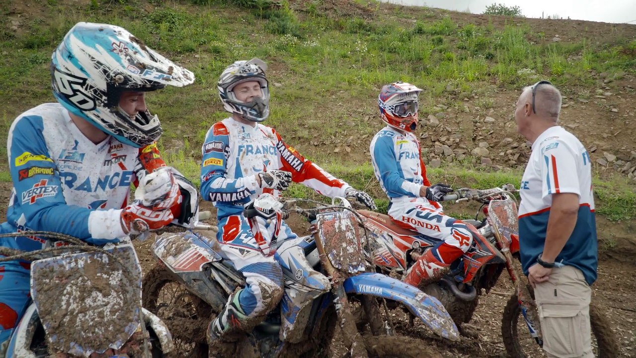 Motocross des Nations 2015 : l'Equipe de France en stage à Ernée (53)