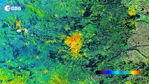 Earth from Space: Hot spots