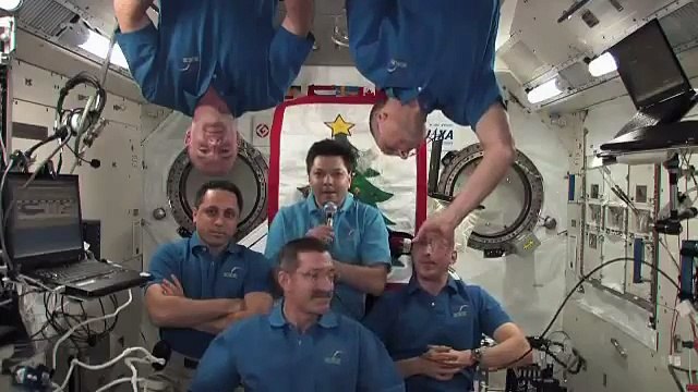 Season's greetings from the International Space Station