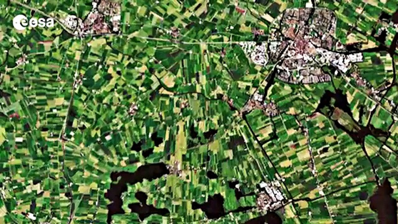Earth from Space - Reclaimed lands