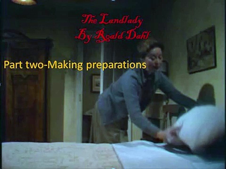 The Landlady by Roald Dahl  part 2 Meeting the landlady