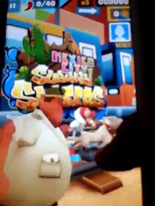 Jogando subway surf