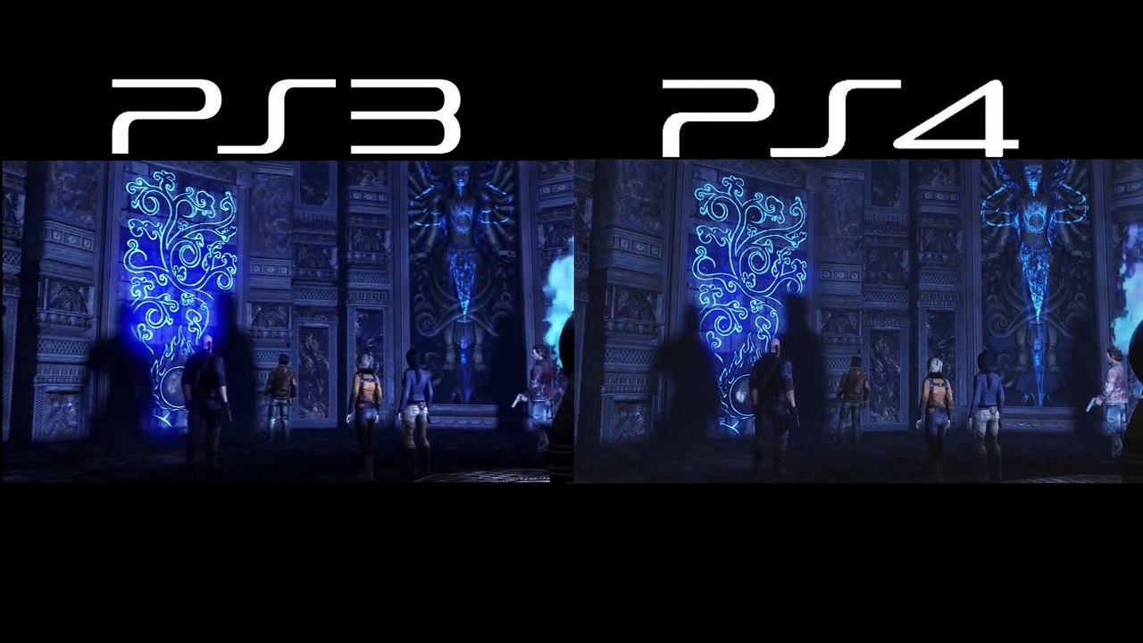 Uncharted 2 Among Thieves PS3 vs PS4 Graphics Comparison