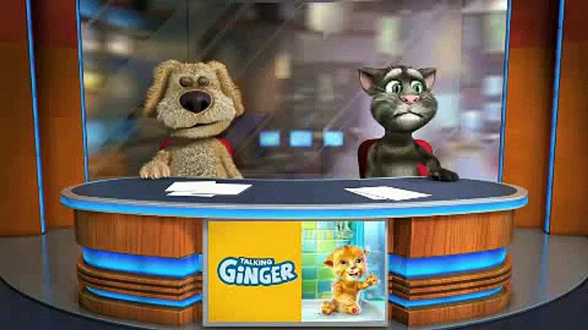 Talking Tom and Ben breaking news