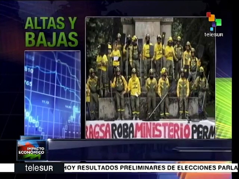 España: bomberos de Galicia demandan mejoras laborales