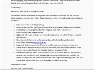Twilight- Breaking Dawn (Deutsch, HD, Teil eins)