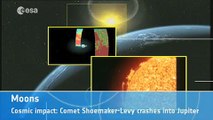 Cosmic Impact: Comet Shoemaker-Levy 9 crashes into Jupiter